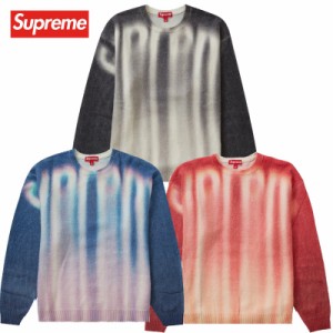 23FW Supreme Blurred Logo Sweater  シュプリーム ブラード ロゴ セーター ニット