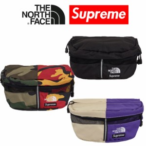 24SS Supreme The North Face Split Waist Bag  シュプリーム  ザ ノース フェイス スプリット ウエスト バッグ  Black Tan Camo【中古】