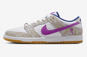 Rayssa Leal  Nike SB Dunk Low PRM Pure Platinum and Vivid Purple ライッサ レアウ ナイキ SB ダンク ロー PRM  ピュアプラチナム ア