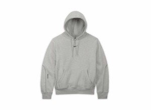 DRAKE x Nike 　NOCTA Cardinal stock hooded sweatshirt  Grey ドレイク x ナイキ ノクタ カーディナル ストック フーディー スウェット