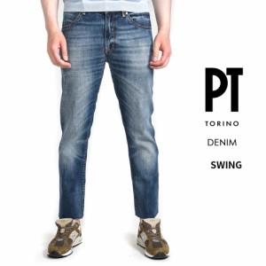 【超目玉】ピーティートリノ デニム PT TORINO DENIM SWING スウィング SUPERSLIM FIT デニム ジーンズ ストレッチ パンツ メンズ インデ