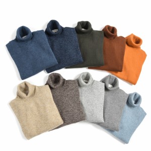 【ポイント10倍】【40％OFF】グランサッソ GRAN SASSO Air Wool ニット セーター タートルネック 長袖 メンズ 秋冬 ヴァージン ウール 10