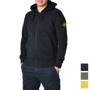 ストーンアイランド STONE ISLAND 【2021-22年 秋冬新作】 64220 BRUSHED COTTON FLEECE ジップアップ スウェット フーディーパーカー マ