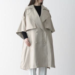 Max Mara マックスマーラ アウター CANNONE ダブルブレスト サテンケープ 4731024106 レディース ベージュ サテン ケープ 人気 おすすめ 