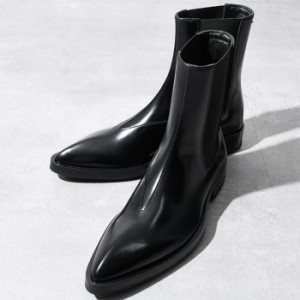 JILSANDER ジルサンダー ブーツ チェルシーブーツ J16WU0001 P2775 レディース BLACK ブラック 黒 靴 レザーブーツ ショートブーツ 人気