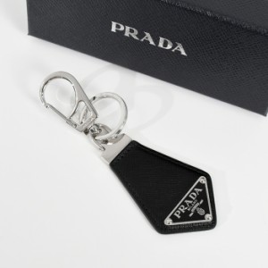 PRADA プラダ キーホルダー キーリング SAFFIANO TRIANGLE メンズ トライアングル 三角ロゴ 2PP041 053