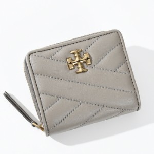 TORY BURCH トリーバーチ ウォレット 財布 キラ シェブロン バイフォールド 502368 レディース クレージュ 二つ折り 折りたたみ財布 ミニ