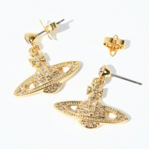 Vivienne Westwood ヴィヴィアン ウエストウッド アクセサリー ピアス MINI BAS RELIEF ドロップピアス 62020025 レディース 02R121 GOLD