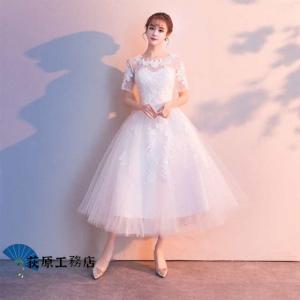 カラードレス 演奏会 ミニ丈 ウェディングドレス 結婚式 花嫁 ノースリーブ ネイビー Aライン お呼ばれ 二次会 パーティードレス 編み上げ ウエディング カラードレス 赤 ミニドレス 安い 前ミニ丈 結婚式 ワンピース 披露宴