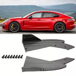 ポルシェ パナメーラ 本物 カーボン リア スポイラー ウィング 羽 ウィンドウ 2011年?2014年 | ドライカーボンファイバー カーテールウィング リアトランクリップ ポルシェ パナメーラ 971 ターボ 2018 2019 2020  2021 スポイラートリム対応 2個 | リアスポイラー | 車＆バイク