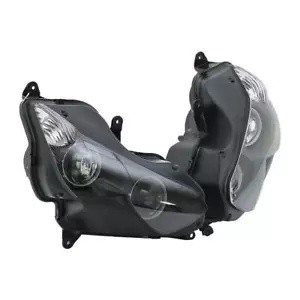 ZX 14Rヘッドライト ブラック ヘッドライト kawasaki ninja zx-14R ZX14R 2012-2020のKT LED