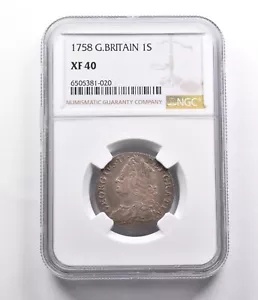 福太郎 1758 G.Britain 1シリング銀貨 AU DETAILS イギリス 1888 ヴィクトリア女王 クラウン 銀貨 NGC AU58 聖