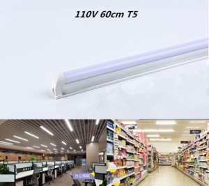 110V 48 LED 60cm LEDチューブT5統合ライトLED蛍光管ウォールランプ