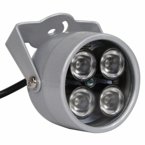 12V 4LEDs IR照明光防水ナイトフィルライトモニタリングIpカメラ用補足ライト