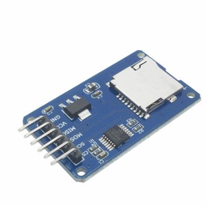 Arduino用5個のマイクロSDカードマイクロSDHCミニTFカードアダプタリーダーモジュール