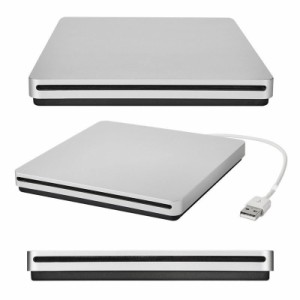 Apple MacBook Air Pro 用 DVD CD ドライブバーナー USB 外部スロット