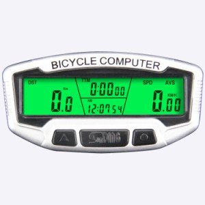 GPS 自転車 サイクルコンピュータ ワイヤレス 走行距離 速度計 ストップウォッチ 防水 高性能