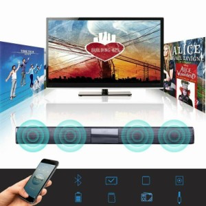 サウンドバー  ワイヤレス Bluetooth スピーカー システム TV ホームシアターサウンドバー サブウーファー