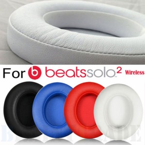 For Beats Solo 2.0 3.0 ワイヤレス Bluetoothイヤホン 交換用 イヤーパッド イヤークッション 1ペア