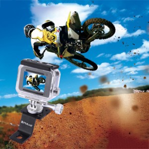 GoPro DJI Osmoアクションアクセサリー用アルミニウム合金オートバイホルダーマウント