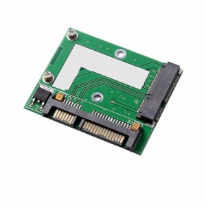 6.0 Gbpsハーフハイト/ 5cm PCI-E MSATA SSDから2.5インチSATAアダプターカードコンバーターデスクトップコンピューター用SATA3 MINI PCI