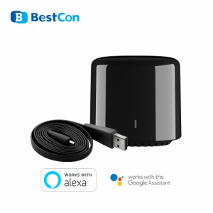 2020 Broadlink RM4 Mini Bestcon RM4C Universal Mini 3G 4G Wifi Infrared Remote Control Compatible with Alexa Google Assistant fo