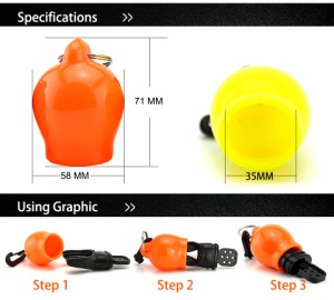シュノーケルマウスピースカバー防塵カバーキャップスキューバダイビングレギュレータータコホルダーリテーナークリップダイビングシュノ
