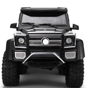TRAXXAS TRX-4 G500 TRX-6 G63メタルCNCアルミ合金フロントバンパースティンガーフロントバンパーシミュレーションクライミングアクセサ