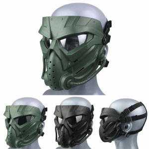 フルフェイスマスクサイクリング保護マスク屋外ゲームマスク