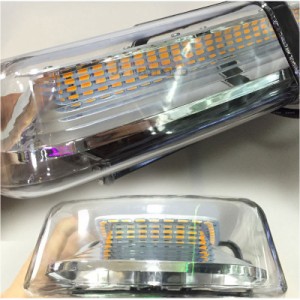 72 LED SMD車の屋根の点滅ストロボ非常灯DC 12V 24V LEDトラック消防士警告灯