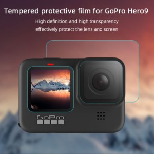 GoPro9用保護フィルムフロントおよびリアスクリーン保護フィルム