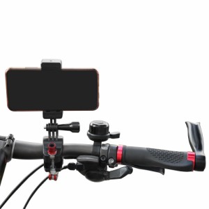 GoPro9用カメラホルダー自転車後部座席チューブクランプスポーツカメラユニバーサルサドルクランプアクセサリーの1セット