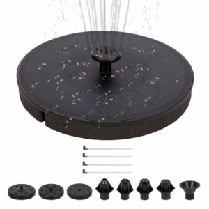 庭のプールの装飾のための太陽動力を与えられた噴水