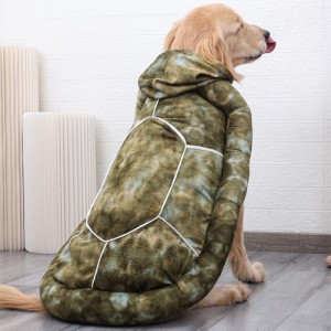 犬兼用マットスーツ冬暖かいベッド服犬亀型防寒服