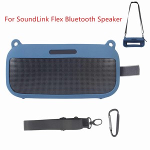 ポータブルオーディオケース シリコン保護カバー Bose Soundlink Flex Bluetooth対応スピーカーと互換性あり