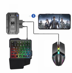 M1proモバイルコントローラーゲーミングキーボードマウスコンバーターPubgモバイルコントローラーゲームパッドBluetooth5.0アダプター