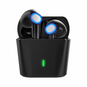 L35 ワイヤレスイヤホン Bluetooth LEDライト ゲーミングヘッドセット セミインイヤー ビジネス スポーツ イヤホン 送料無料