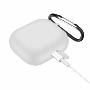 Bluetooth対応イヤホン保護カバーAirpods3用ソリッドカラーワイヤレスヘッドセットケース