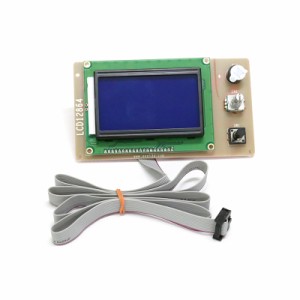 3DプリンターアクセサリLCDディスプレイコントロールパネルA83Dプリンターマザーボード（ケーブル付き）RAMPS1.4 LCD12864