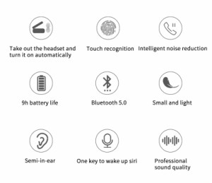 X16 True Wireless Noise ReductionBluetoothヘッドセットスポーツデジタルディスプレイインイヤーTwsヘッドセットバイノーラル