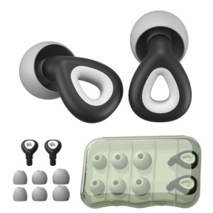 睡眠用耳栓 ソフト 再利用可能 シリコーンノイズキャンセリング耳栓 聴覚保護 遮音耳栓
