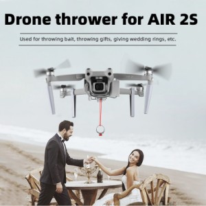 Dji Mavic Air2sドローンフィッシングベイトギフトレスキューリモートスローワー用エアドロップシステム