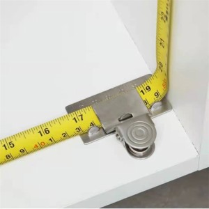 精密コーナークランプブラケット測定ツール用の巻尺補助クリップ