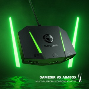 GameSir VXAimBoxブラックキーボードマウスコントローラーアダプターコンバーターゲームコンソール用