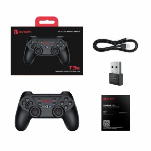 GamesirT3sゲームパッドBluetooth対応レシーバーコントローラージョイスティックforAndroidTv Box Windows Pc