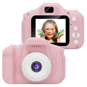 ミニSDビデオスマートシューティング子供デジタルカメラ2.0インチスクリーンIPSフルスクリーンディスプレイカメラ