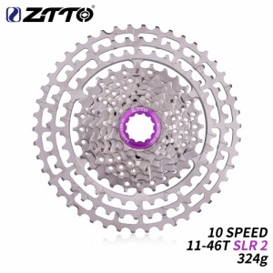 ZTTO 10スピード11-46T自転車カセットフリーホイール対応10sフリーホイール超軽量46T CNC自転車フライホイール