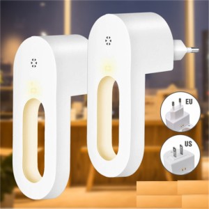 LedライトU字型デザインライトセンサースイッチナイトライトウォームホワイト寝室用バスルームキッチン