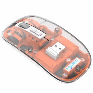 ワイヤレスマウス充電式 3 モードマウス 4 調整可能な DPI 光学式コンピュータマウスラップトップデスクトップタブレット