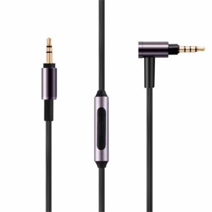 Aux 3.5mm ヘッドホン オーディオ延長ケーブル コード マイク付き WH-1000XM3 XM2 XM4/H900N H800用